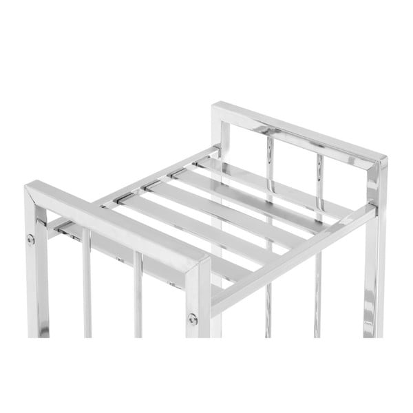 Koupelnový regál ve stříbrné barvě 33x73 cm – Premier Housewares-image-3