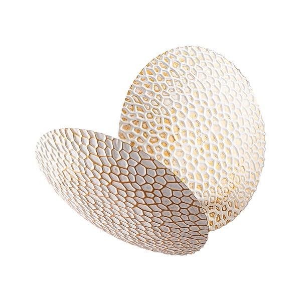 LED nástěnné svítidlo v bílé a zlaté barvě ø 21 cm Yosma – Opviq lights-image-2