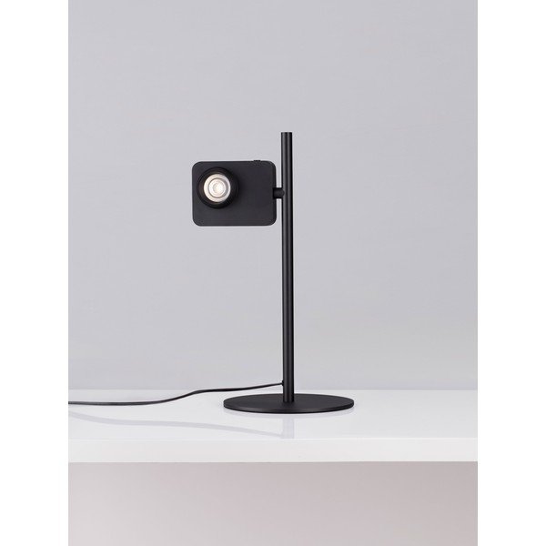 Černá hliníková LED stolní lampa s ohybatelnou konstrukcí/stmívatelná (výška 46 cm) Kedros – Nova Luce-image-4