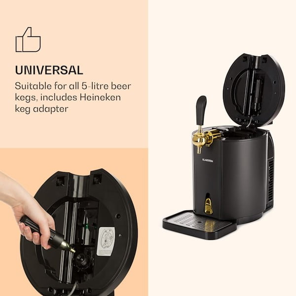 Černé výčepní zařízení Klarstein Skal-image-3