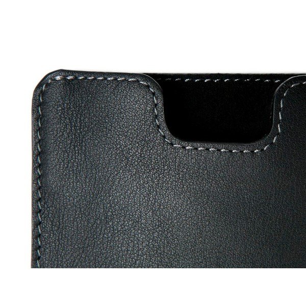 Danny P. kožená peněženka s kapsou na iPhone 5S Black-image-3