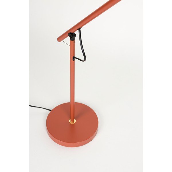 Červená kovová stolní lampa (výška 45,5 cm) Aero – White Label-image-3
