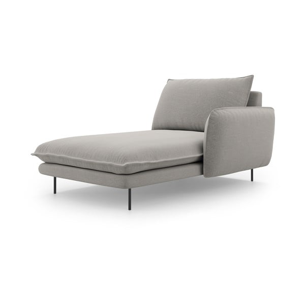 Světle šedá lenoška Cosmopolitan Design Vienna, pravý roh-image-2