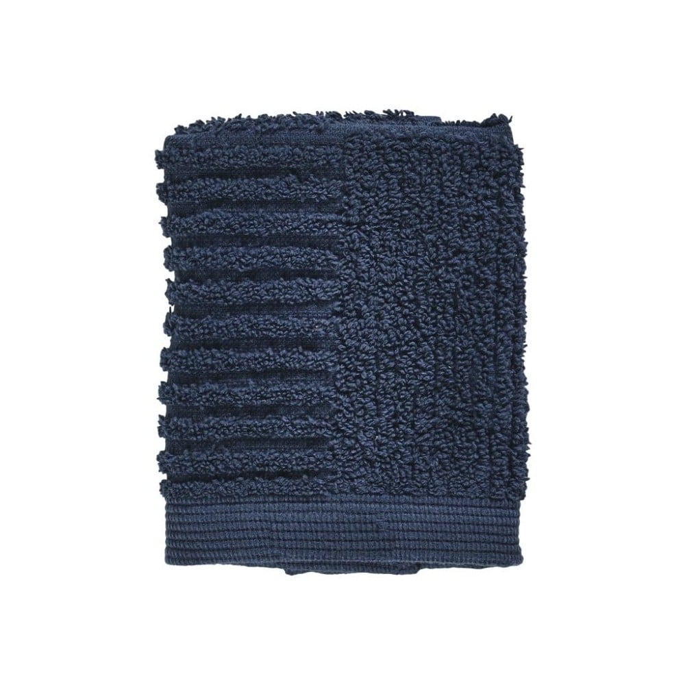 Modrý bavlněný ručník 30x30 cm Classic - Zone