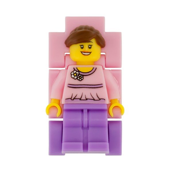 Dětské růžové hodinky s figurkou LEGO® Classic-image-1