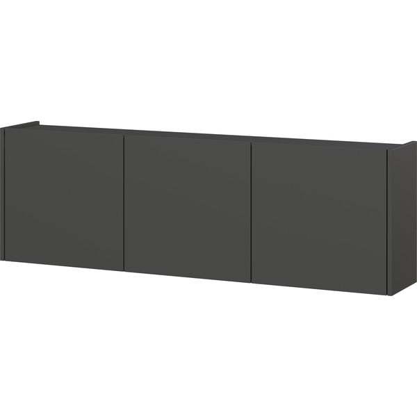 Antracitový TV stolek 138x45 cm Piana – Germania-image-2