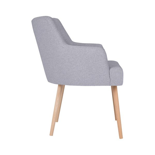 Světle šedá jídelní židle Cosmopolitan Design Venice-image-2