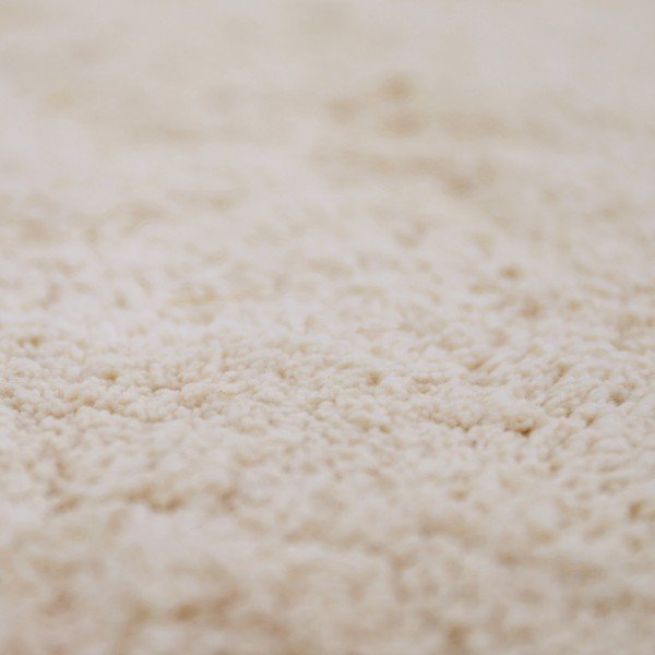 Krémový pratelný ručně tkaný bavlněný kulatý koberec ø 110 cm Perla Sable – Nattiot-image-2