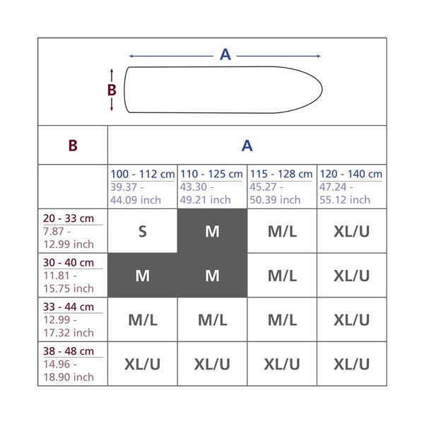 Modrý bavlněný potah na žehlicí prkno Wenko Air Comfort, délka 125 cm-image-2