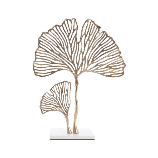Kovová soška (výška 48 cm) Leaf – Light & Living