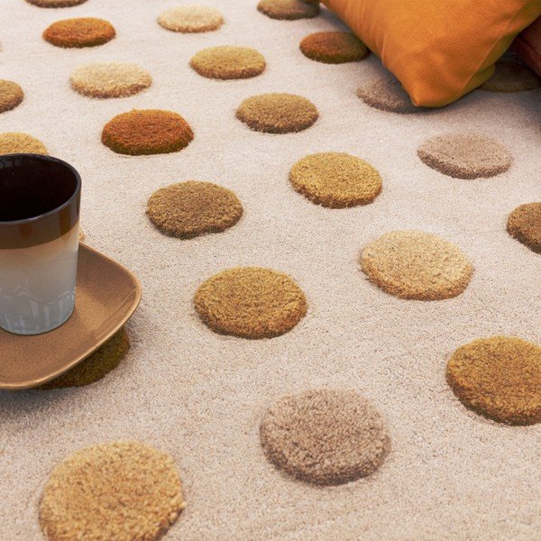 Žlutý ručně tkaný vlněný koberec 160x230 cm Dotty – Asiatic Carpets-image-2