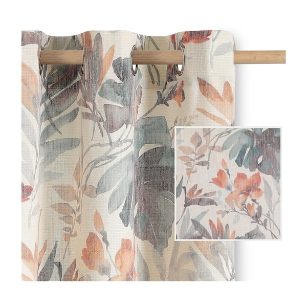 Krémový závěs 135x250 cm Celesta – Restilo