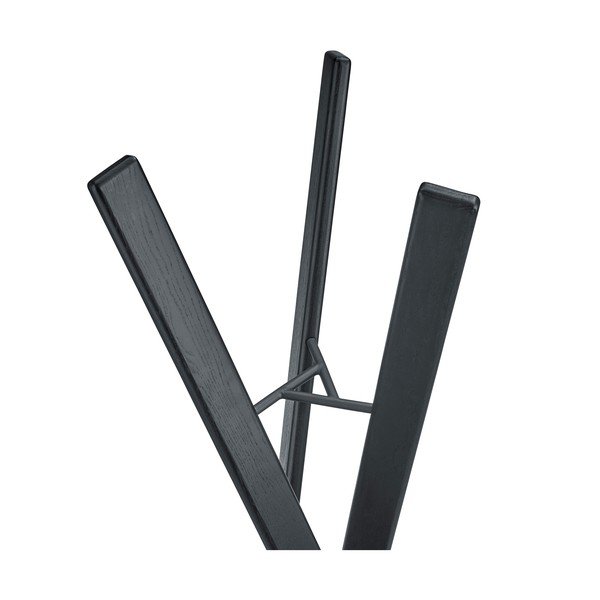 Černý věšák z dubového dřeva 62x176 cm Rakku – Blomus-image-3