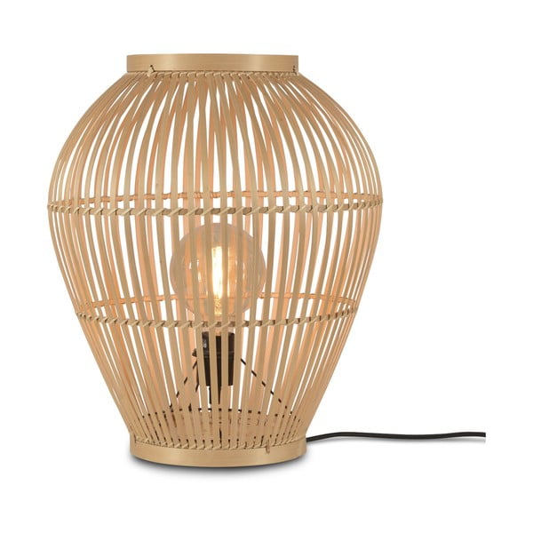 Stojací bambusová lampa Good&Mojo Tuvalu, ⌀ 42 cm