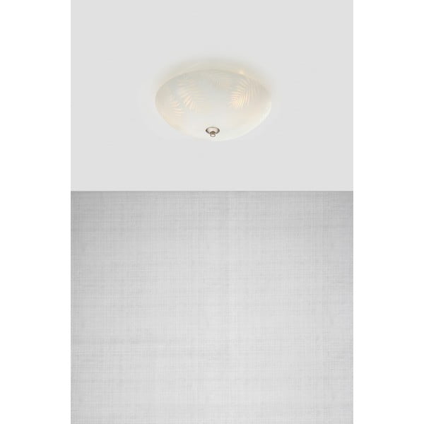 Bílé stropní svítidlo se skleněným stínidlem ø 43 cm Blad – Markslöjd-image-1