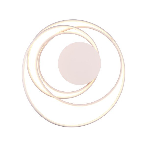 Bílé LED stropní svítidlo s kovovým stínidlem Nala – Trio Select-image-4