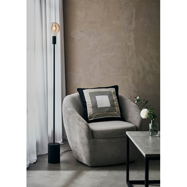 Černá stojací lampa Markslöjd Capital, výška 1,35 m-image-1