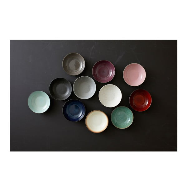 Šedá/béžová miska z kameniny 1 l Gastro Grey/Cream – Bitz-image-1