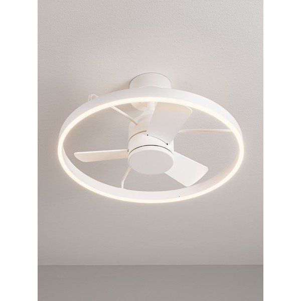 Bílé kovové LED stmívatelné stropní svítidlo Lunair – Nova Luce-image-2