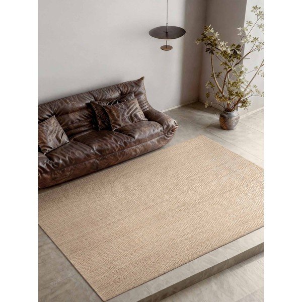Ručně tkaný jutový koberec v přírodní barvě 200x300 cm Mirabelle – Villeroy&Boch-image-1