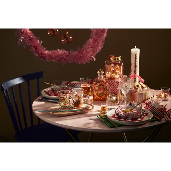 Skleněná ručně foukaná vánoční koule ø 8 cm Annual Christmas Bauble 2025 – Holmegaard-image-4