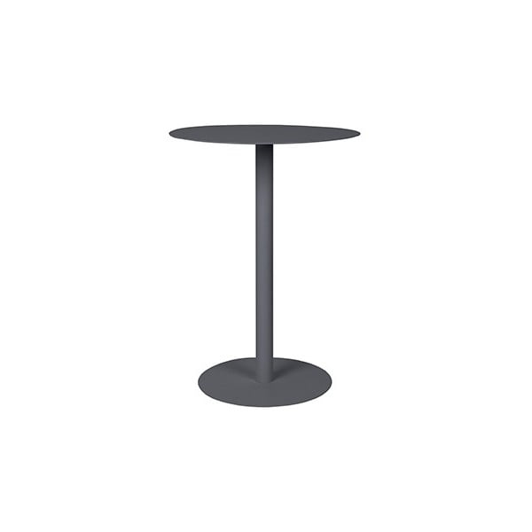 Tmavě šedý odkládací stolek Elvi