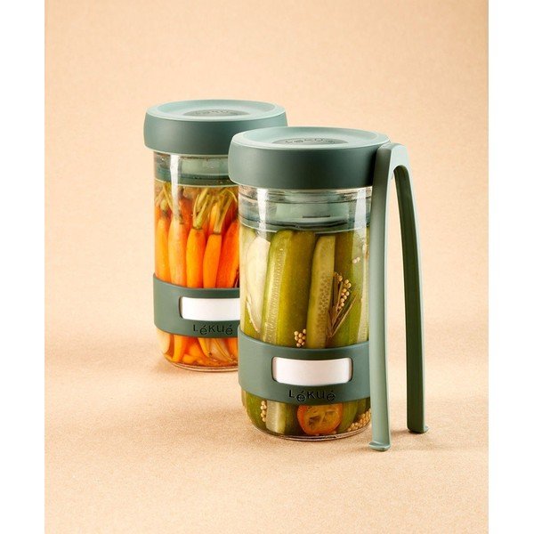 Set na kvašení 2 ks 700 ml Pickles – Lékué-image-1