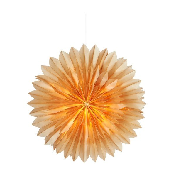 Oranžová závěsná vánoční světelná dekorace Solina – Markslöjd