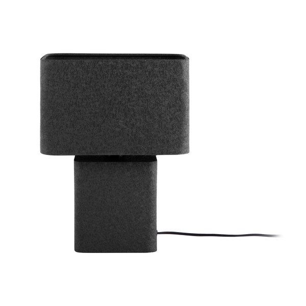 Černá kovová stolní lampa (výška 33 cm) Boaz Recto – Leitmotiv-image-3