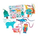 Kreativní sada Stitching set Woodland – Rex London