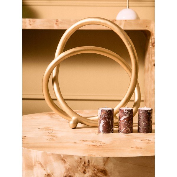 Kulatý konferenční stolek v přírodní barvě ø 80 cm Mota – Premier Housewares-image-4