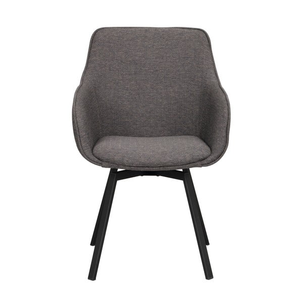 Šedá čalouněná jídelní křesla v sadě 2 ks Alison – Rowico-image-2