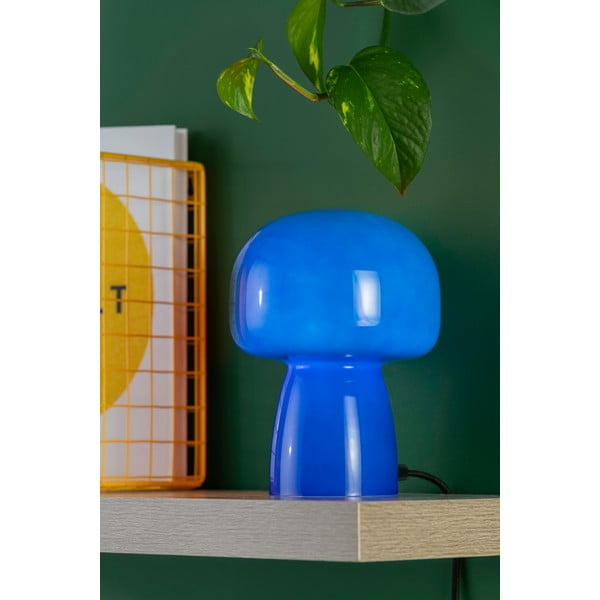 Modrá stolní lampa (výška 20 cm) Fervor  – Leitmotiv-image-1