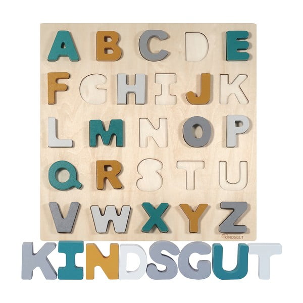 Dřevěné vkládací puzzle (počet dílků 25) Caspar – Kindsgut-image-2