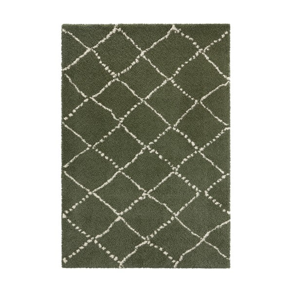 Zelený koberec Mint Rugs Hash, 120 x 170 cm