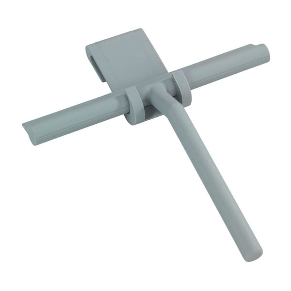 Šedá silikonová stěrka do sprchy Wenko Mola-image-2