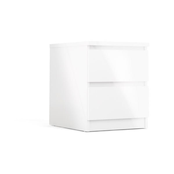 Bílý noční stolek Naia - Tvilum-image-2