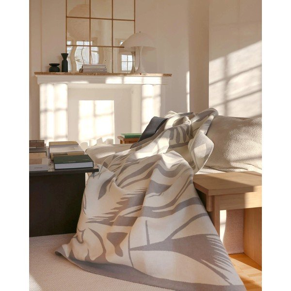 Světle šedá deka 165x200 cm Lino – noo.ma-image-1