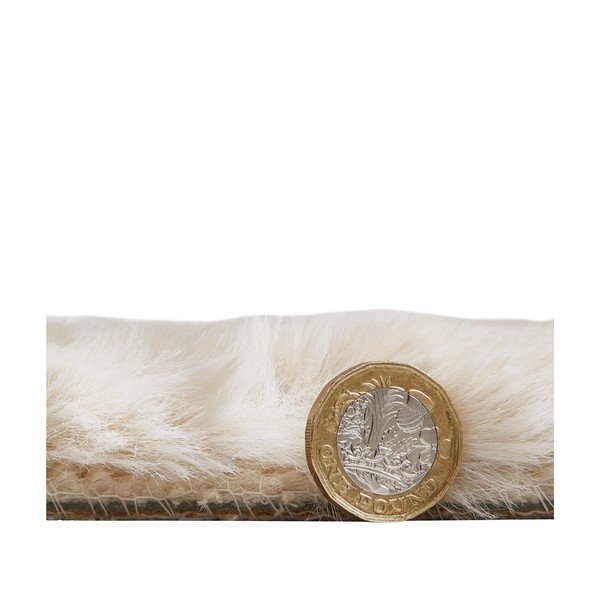 Krémově bílý koberec Think Rugs Teddy, 60 x 120 cm-image-3