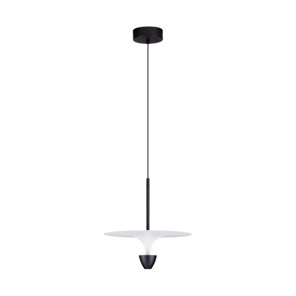 Matně černé hliníkové LED závěsné svítidlo ø 34 cm Topio – Nova Luce
