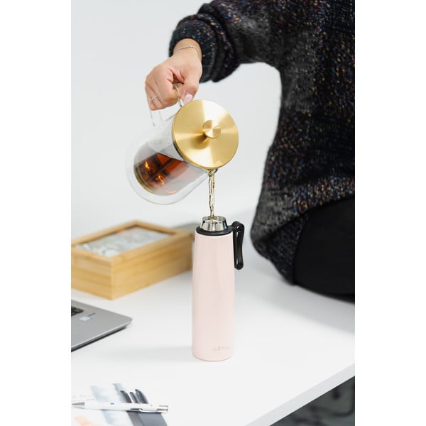 Růžová termoska 500 ml Fuori – Vialli Design-image-2