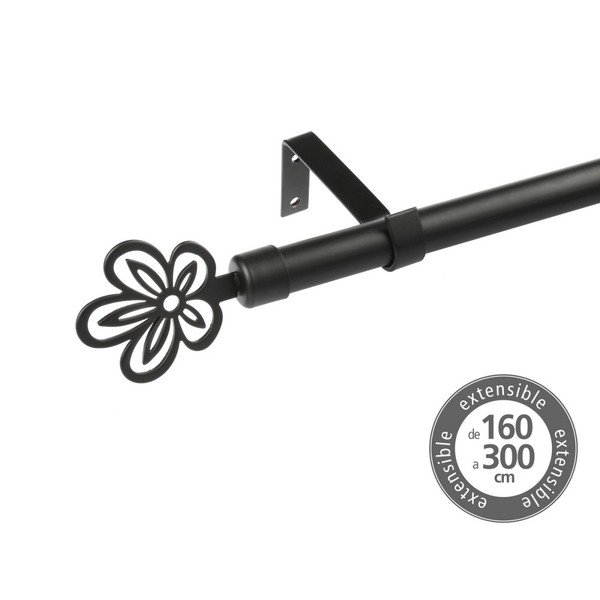 Kovová roztažitelná garnýž 160 - 300 cm – Casa Selección-image-1