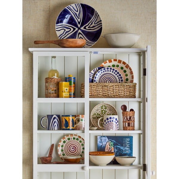 Tmavě modro-béžový hrnek z kameniny 515 ml Shama – Bloomingville-image-2