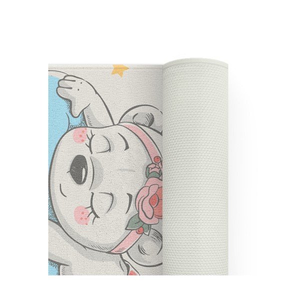 Bílý dětský koberec 80x140 cm Happy Dreams – Oyo Concept-image-4