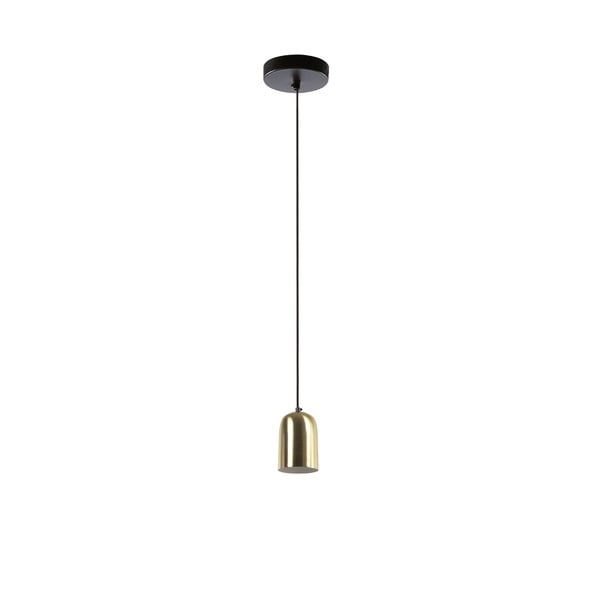 Stropní svítidlo s kovovým stínidlem v černo-zlaté barvě ø 10,5 cm Eulogia – Kave Home