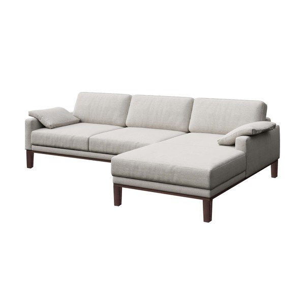 Krémová rohová pohovka MESONICA Musso, pravý roh-image-2