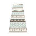 Šedo-tyrkysový vnitřní a venkovní běhoun 70x270 cm Asta Pale Turquoise – Pappelina