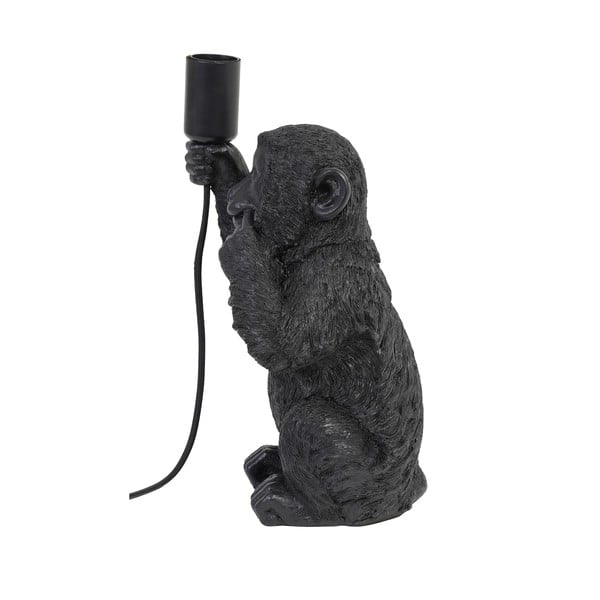 Černá stolní lampa (výška 34 cm) Monkey – Light & Living-image-2