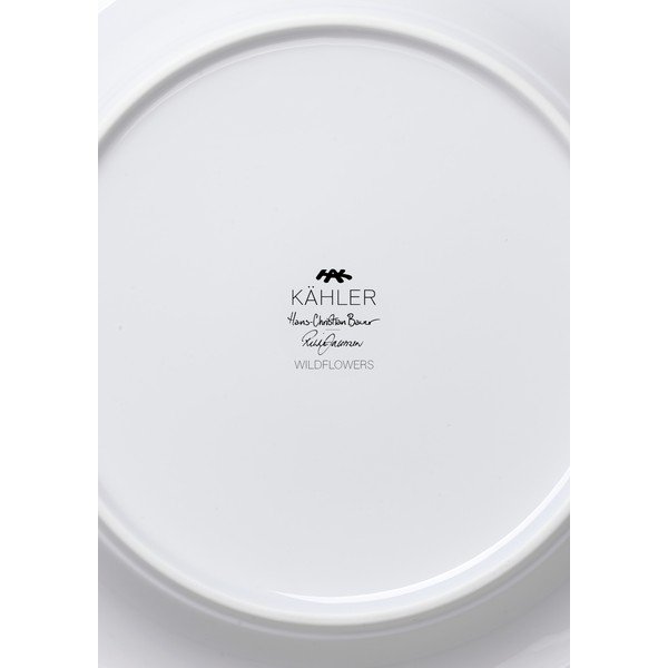 Bílý dezertní  porcelánový talíř ø 22 cm Hammershøi Summer – Kähler Design-image-3