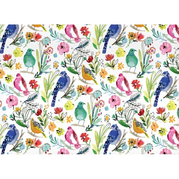 Balicí papíry v sadě 5 ks 69,5x48,5 cm Blue Bird Life – Roger la Borde-image-1